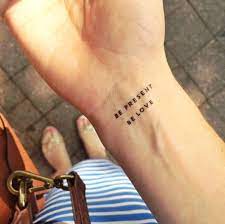 Clean Font Tattoos Motive Tattoo Ideen Armeltatowierungen