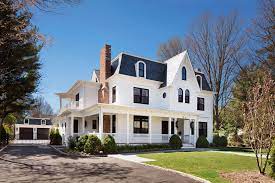 The exterior steals the eye with flourishes such as window ornamentation, cornices, finials, wraparound porches. The Modern Victorian Victorian Exterior New York By Hierarchy Architecture Design Pllc Houzz