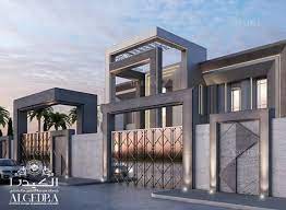 It's a luxury house but no furniture in it. Design Villa Modern Modern Villa Design On Behance
