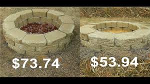 Instead, use that time to build our rustic log benches. How To Build A Fire Pit Under 60 Easy Simple Youtube