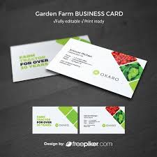 Garden Farm Agriculture Businesscard Template Free Business Card Templates Business Card Logo Design Business Cards Creative