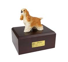 This cutie is 8 and a half weeks old. Cocker Spaniel Black Tan Brown Puppy Tiny Dog Resin Figurine Miniature Mini New Colorcard De