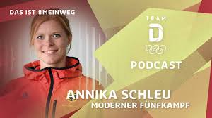Annika schleu's hopes of winning a medal in the pentathlon were ended in harrowing fashion after her horse saint boy refused to jump. Moderne Funfkampferin Annika Schleu Uber Olympia Die Kunst Funf Sportarten Zu Meistern Podcast Youtube