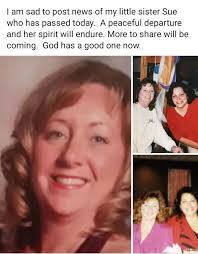 Unfortunately, we have lost another classmate. Carla Rossmann posted that  Sue Stockton passed away 😢 Sue and I shared a birthday and liked to joke  about that. 60 is too darn young!!
