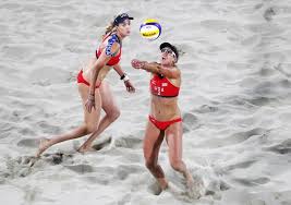 Ana patricia looking forward to the olympic 'rookie pool' draw reveals pools for tokyo 2020 beach volleyball tournament. Why Do Beach Volleyball Players Wear Bikinis Team Usa Coach Explains Nbc Chicago