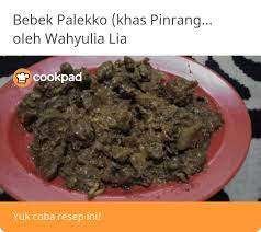 Resep Bebek Palekko Khas Pinrang Bugis Oleh Wahyulia Lia Recipe In 2021 Resep Makanan Tumis