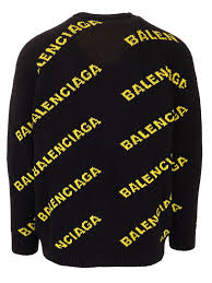 Durschstöbern sie damen balenciaga pullover. Balenciaga Pullover Schwarz Strick 581027t14731075 Ikrix Com