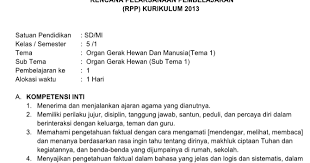 Selain itu, telah diintegrasikan dengan literasi abad 21, ppk (penguatan pendidikan. Rpp Kelas 5 Tema 1 Kurikulum 2013 Revisi 2018