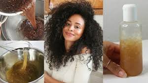 Diy 100 Naturlicher Leave In Leinsamen Gel Fur Gesunde Afrolocken Locken Machen Naturliche Frisuren Leave In