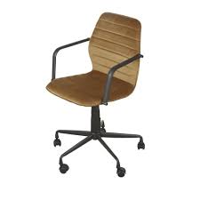 Pour grandir dans un environnement ludique et sûr. Burostuhl Fur Gewerbliche Nutzung Mit Senfgelbem Samtbezug Jane Business Maisons Du Monde