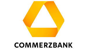 The trademark consists of three main elements: Commerzbank Logo Symbol History Png 3840 2160
