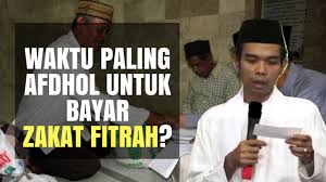 Platform bayar zakat fitrah online melalui kita bisa dapat anda lakukan kapan saja dan dimana saja selama 24/7 di dalam bulan suci ramadhan serta dukungan yang membedakan antara zakat fitrah dan zakat maal adalah waktu pelaksanaan dibayarkannya serta siapa saja yang wajib membayarnya. Waktu Paling Afdhol Untuk Bayar Zakat Fitrah Youtube
