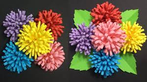 Paper flowers are a paper craft for kids and adults alike, and they last longer than real flowers! Decoration Flower Making With Paper Novocom Top