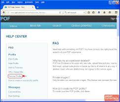 How to delete plenty of fish account {delete pof account}? How To Delete Pof Plenty Of Fish Account