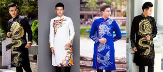 10+ Thương hiệu áo dài nam nổi tiếng cực đẹp mùa tết 2024