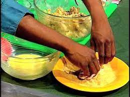 Jerked Chicken Breadfruit Croquettes With Christopher Martin Grace F Breadfruit Recipes Jamaican Recipes Breadfruit