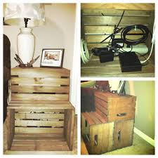 How To Hide Your Router And Wires From Sight And Still Have A Super Cute End Table Router Verstecken Zuhause Diy Haus Deko