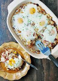 Learn how to cook great corned beef hash brown casserole. Lightened Up Corned Beef Hash Breakfast Casserole Amee S Savory Dish