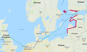 Road map and driving directions in aland islands. Cycling To The Aland Islands Via The Baltics The Next Challenge