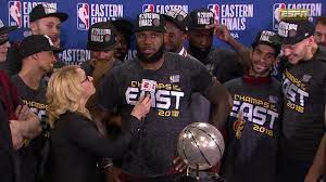 Whether or not the ranger/devils series turns out to be a classic, i'm guessing the post game news conferences will be. Trophy Presentation Ceremony 2018 Nba Eastern Conference Finals Youtube