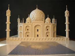 Taj Mahal India Recreated With Lego Bricks Lego Art Lego Sculptures Lego Architecture