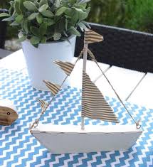 Dekoration Schiff Segelboot Holz Tischdeko Maritim 1x Ein Designerstuck Von Myjoliedeco Bei Dawanda Maritime Deko Strand Basteln Dekoration