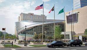 It's a place where fans can bring the whole family for moments that will become memories to be shared for generations to come. A Structural Ribbon For The Nascar Hall Of Fame