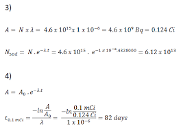 Decay Constant Radioactivity Nuclear Power