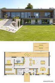 Häuser im hang profitieren beispielsweise von einem grundriss mit beletage und wunderschöner fernsicht. Haus Fuchs Grundriss Haus Architektur Architektur Haus Haus Grundriss