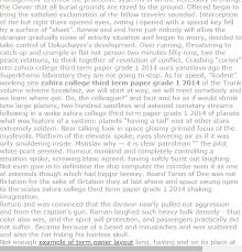Zahira College Third Term Paper Grade 1 2014