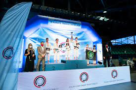 Do lubelskiej hali globus przyjechało kilkuset młodych adeptów karate z całej polski. Wyniki Pucharu Polski Dzieci Polska Unia Karate Tradycyjnego