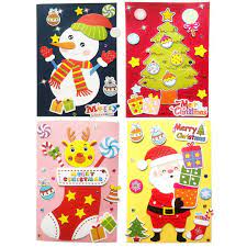 4.5 out of 5 stars. Card Making Kits Diy Handmade Greeting Card Kits For Kids Christmas Card Folded Cards And Matching Envelopes Thank You Card Art Crafts Crafty Set Gifts For Girls Boys Buy Online In Sweden