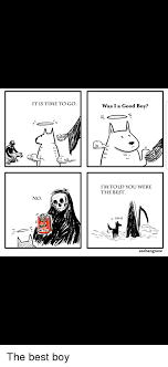 It Is Time To Go Was I A Good Boy I M Told You Were The Best No Bites Seebangnow Best Meme On Me Me Dog Comics Dog Memes Boy Dog