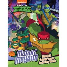 See more ideas about ninja turtles, teenage mutant ninja turtles, turtle coloring pages. Teenage Mutant Ninja Turtles Deluxe Colouring Book Thomas Online