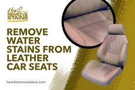 Removing paint from leather is a task that must be approached with care, taking into consideration the grade of leather and type of paint involved. How To Remove Water Stains From Leather Car Seats Detailed Answer