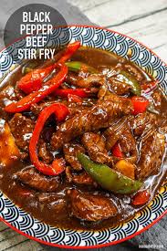 Black Pepper Beef Stir Fry | BEST and easiest sauce ever ...