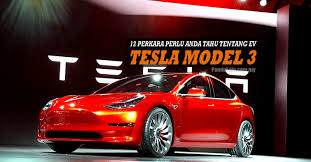 Kebaikan kereta elektrik terhadap alam sekitar. Ketahui 12 Perkara Tentang Tesla Model 3 Kereta Elektrik Ev Ini Bakal Jadi Fenomena