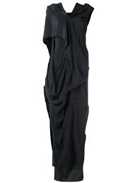 Rick Owens Egret Evening Dress Black Fashion Black Evening Dresses Black Women Fashion