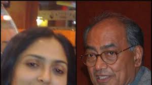 The leakage of their intimate pictures forced digvijaya singh on wednesday to digvijay singh's wife asha singh, 58, died of cancer in february 27 last year. Twitter Users React To Digvijaya Singh S Relationship With Journalist Amrita Rai