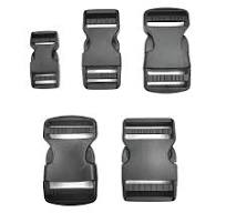 Manufacturer 20~51mm Black Double Adjustment Plastic Buckle Waist Backpack  Adjustment Buckle School Bag Safety Buckle Supply