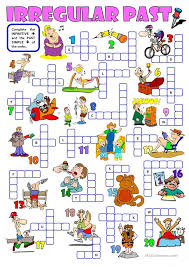 Nuestros juegos de niñas incluyen muñecas famosas y personajes familiares. Irregular Past A Crossword Juegos Para Aprender Ingles Ingles De Secundaria Juegos En Ingles