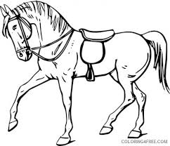 Color sheets and pictures of horses. Running Horse Coloring Pages Running Horse Black And Printable Coloring4free Coloring4free Com