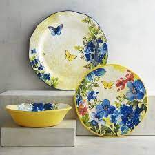 Select specific item for details; Butterfly Floral Melamine Dinnerware Pier 1 Imports Melamine Dinnerware Floral Melamine Patterned Dishes