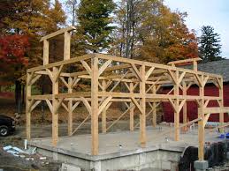 First, post and beam construction is just so simple. Post And Beam Construction For The Olana Wagon House The Post And Beam
