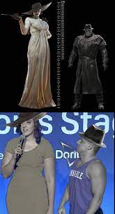 Check out amazing lady_dimitrescu artwork on deviantart. Resident Evil Resident Evil Village Tall Vampire Lady Lady Dimitrescu Tyler1 Gaming Video Games Meme Funny Catchymemes