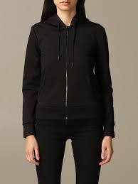 Widest selection of new season & sale only at lyst.com. Armani Exchange Sweatshirt With Hood And Zip Sweatshirt Armani Exchange Women Black Sweatshirt Armani Exchange 8nym75 Y9l7z Giglio En