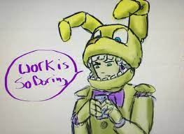 However, purple guy, under the name purpleguy, appeared as a playable character in fnaf world in the 1.20 update. Spring Trapped I Hate It When That Purple Guy Gets Inside I