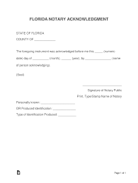 The rules governing canadian notaries vary between provinces. Fl Notary Acknowledgment 2017 Fill And Sign Printable Template Online Us Legal Forms