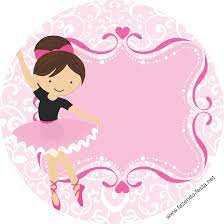 Sweet Ballerina Free Printable Toppers Or Candy Bar Label Ballerina Clipart Ballerina Birthday Parties Ballerina Party