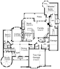 We Could Use Just The 1st Floor Of This With Very Minor Changes I Love This Layout House Plans By Korel Home Desig Texas House Plans House Plans Floor Plans